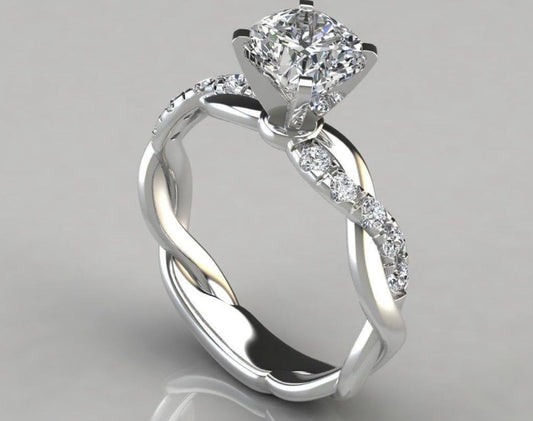 ONE STONE DIAMOND RING